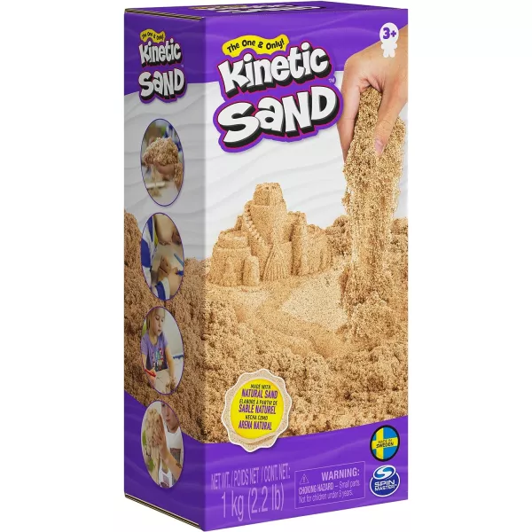 Kinetic Sand: nisip maro - 1 kg