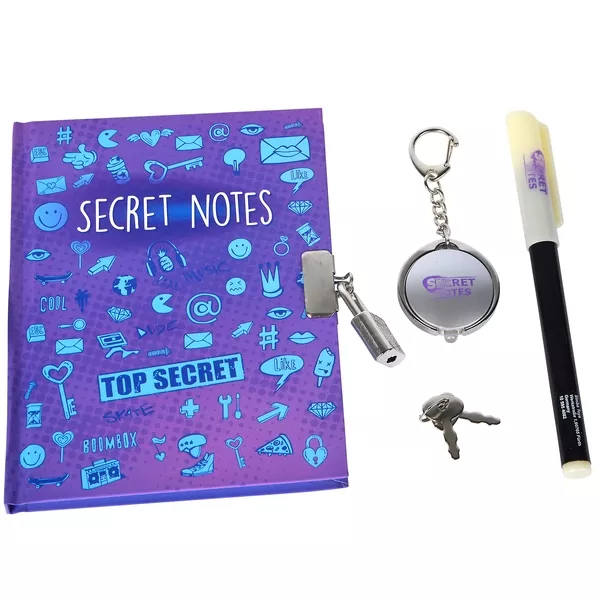 Secret Notes titkos napló - CSOMAGOLÁSSÉRÜLT