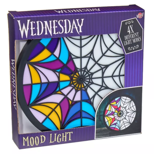 Wednesday: Lampă ( fereastră) din mozaic