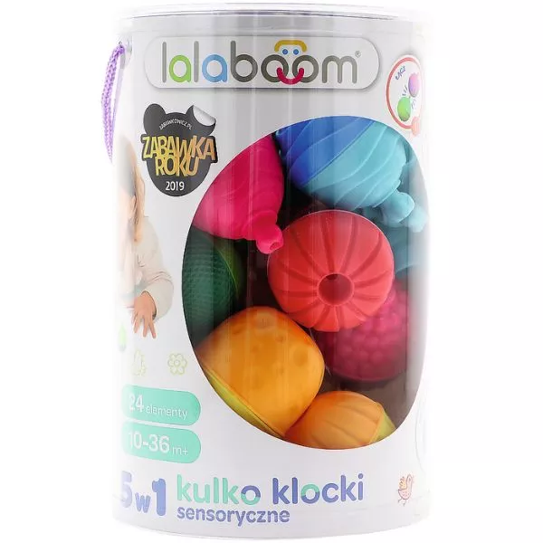 Lalaboom: Montessori bébi fejlesztőjáték - 24 részes