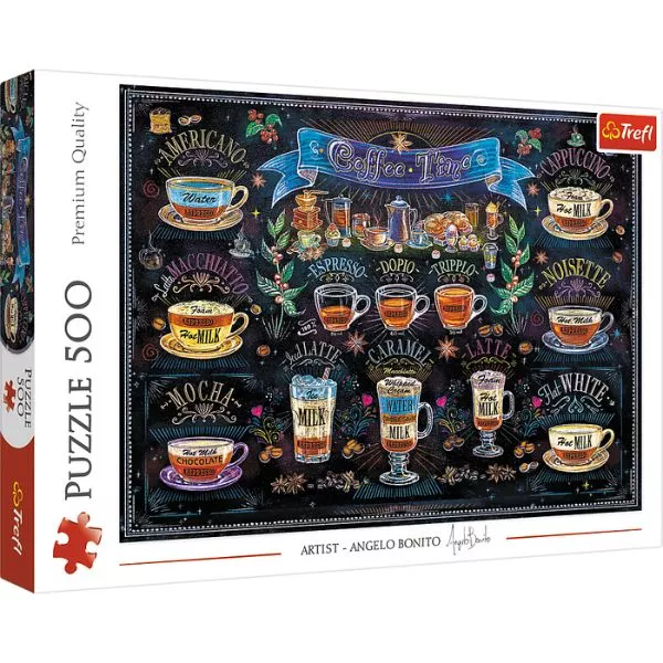 Trefl: Cafea- puzzle 500