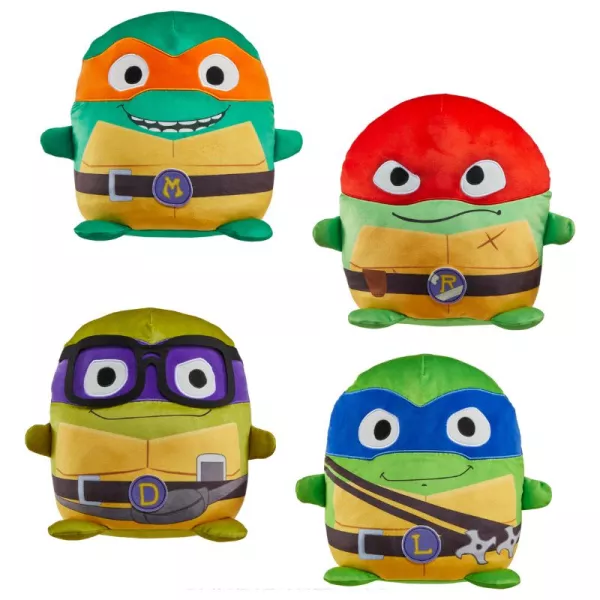 Țestoasele ninja: figurină pluș Cuutopia - 13 cm, diferite