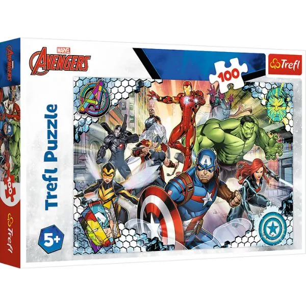 Trefl: Avengers : Super eroi puzzle - 100 piese