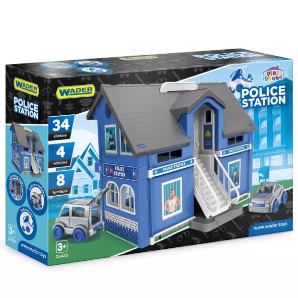 Wader Play House: set secție de poliție