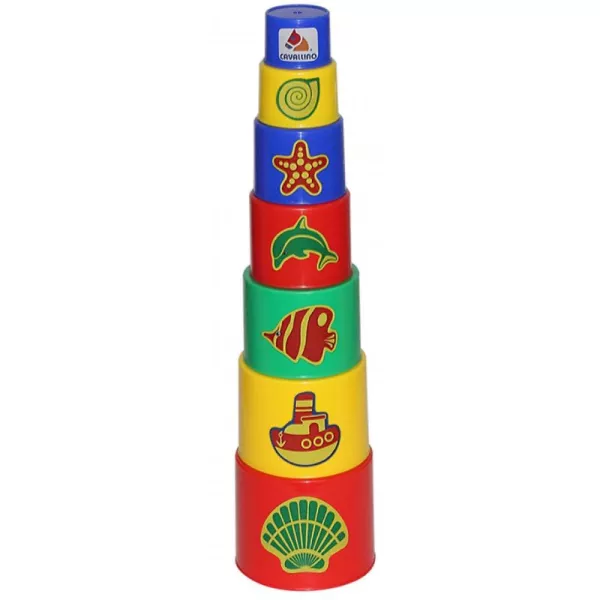 Turn de pahare- joc de construcție 7 piese