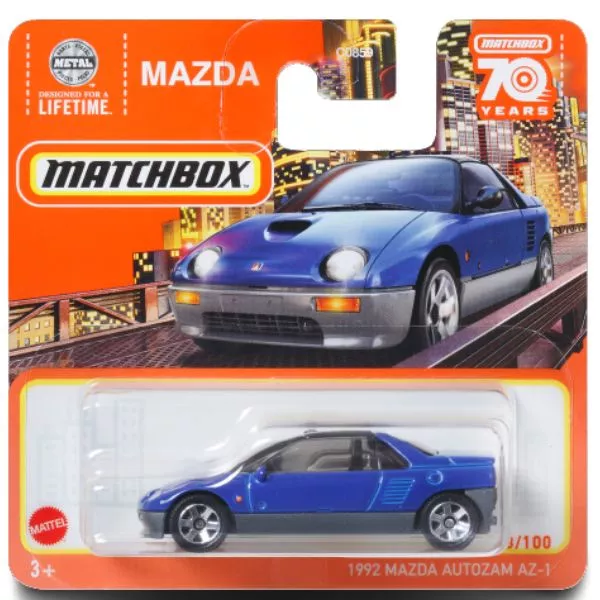 Matchbox: 1992 Mazda Autozam kisautó