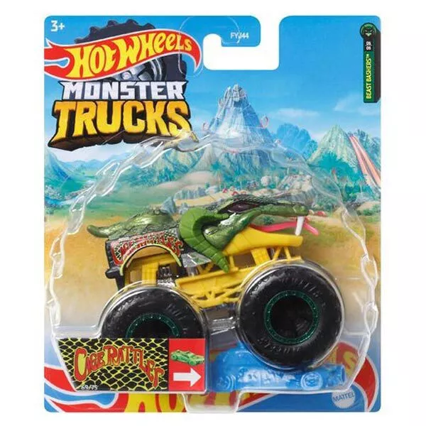 Hot Wheels: Monster Trucks Cage Rattler kisautó