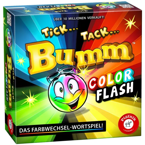Tick Tack Book: Color Flash joc de societate în limba maghiară