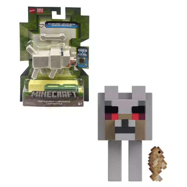 Minecraft: Craft-A Block figurină - Lup