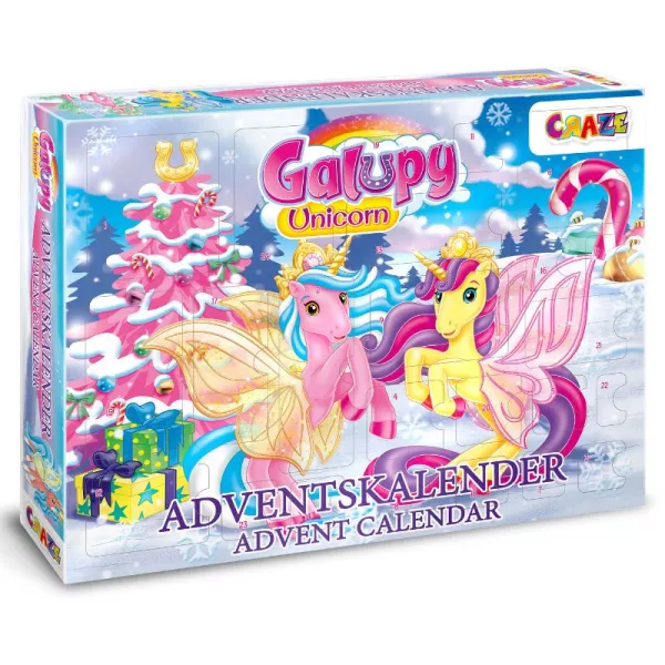 Galupy: unicorni, calendar de advent