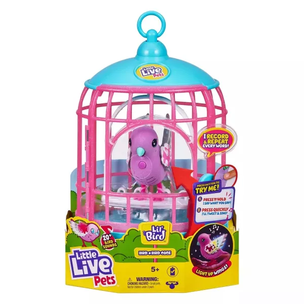 Little Live Pets: Polly Pearl papagalul interactiv mov