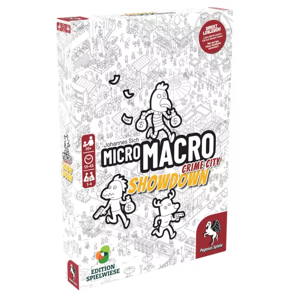 MicroMacro: Crime City - Showdown tárasjáték