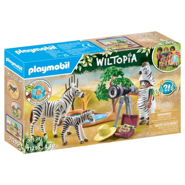 Playmobil Wiltopia:Fotografiere cu zebre 71295