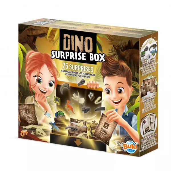 BUKI: cutie surpriză dinozaur