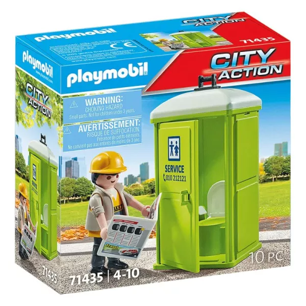Playmobil: Toaleta mobilă 71435