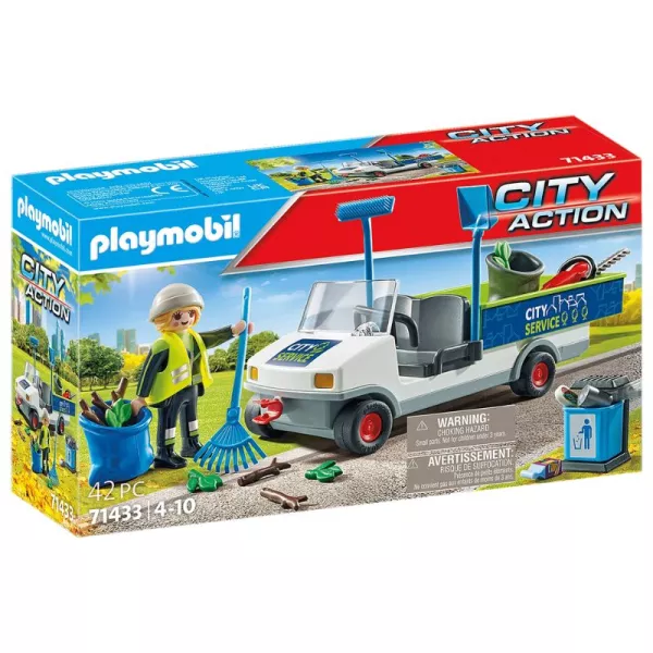 Playmobil: Set de curățat orașul 71433