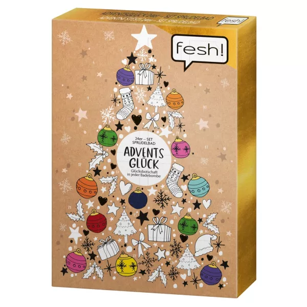 Fesh! Calendar de advent bombă de baie