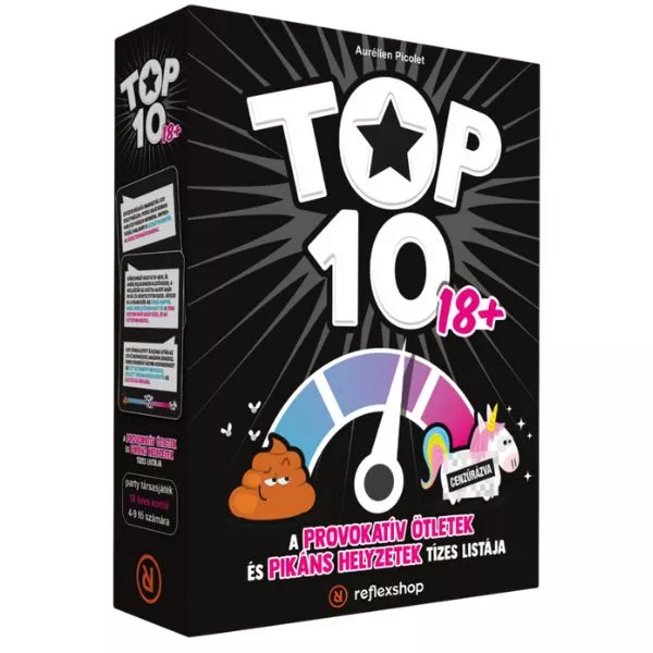 TOP10 18+ joc de societate în limba maghiară