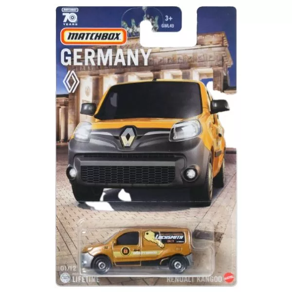 Matchbox: Renault Kangoo kisautó