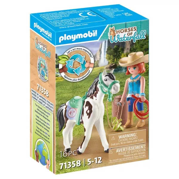 Playmobil: Ellie és Sawdust western lovaglás 71358