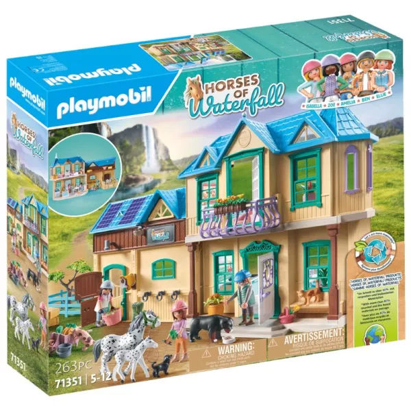 Playmobil: Vízesés farm - Lovarda 71351