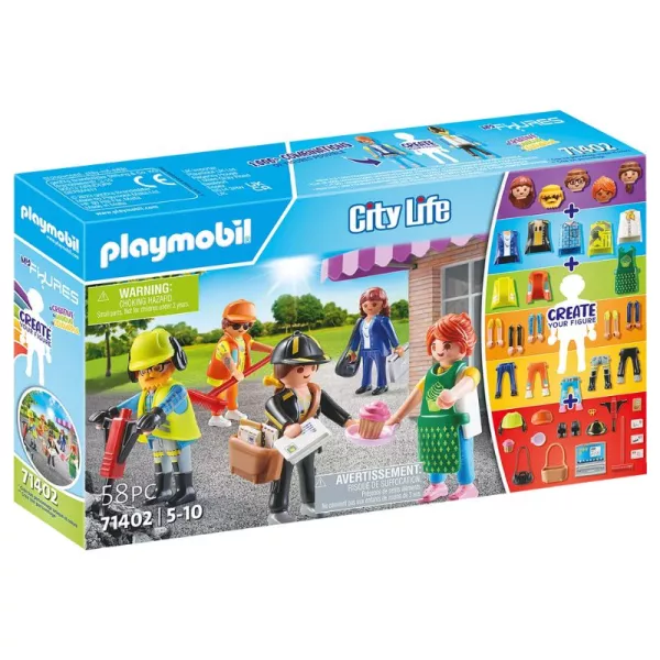 Playmobil: My Figures - lumea la oraș 71402