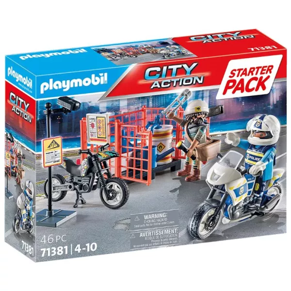 Playmobil: Starter Pack Rendőrség 71381