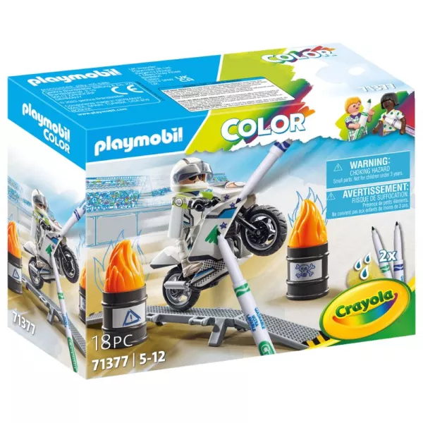 Playmobil Color: Motocicletă 71377
