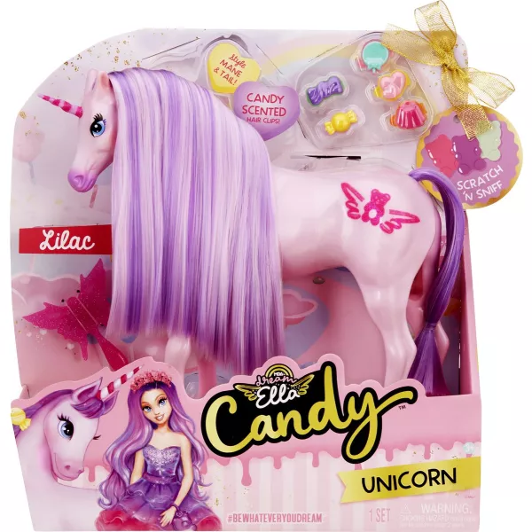 Dream Ella: Candy figurină unicorn - mov