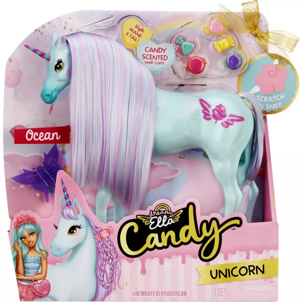 Dream Ella: Candy figurină unicorn - albastru