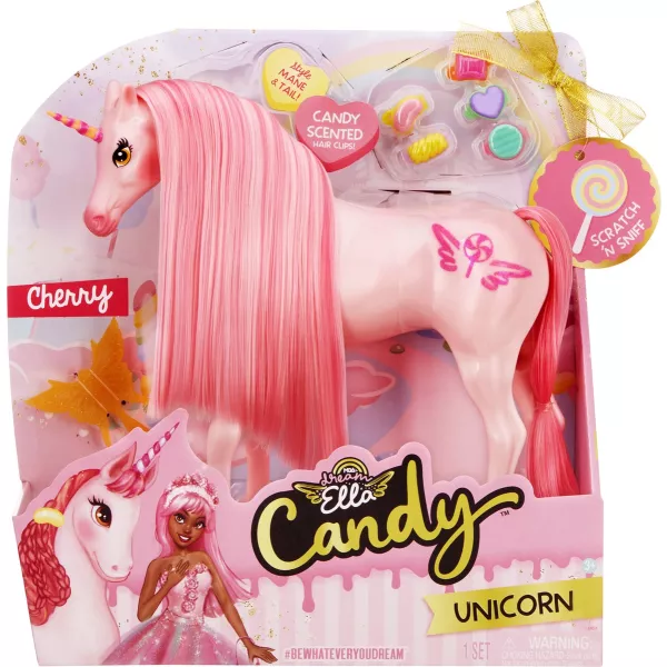 Dream Ella: Candy figurină unicorn - roz