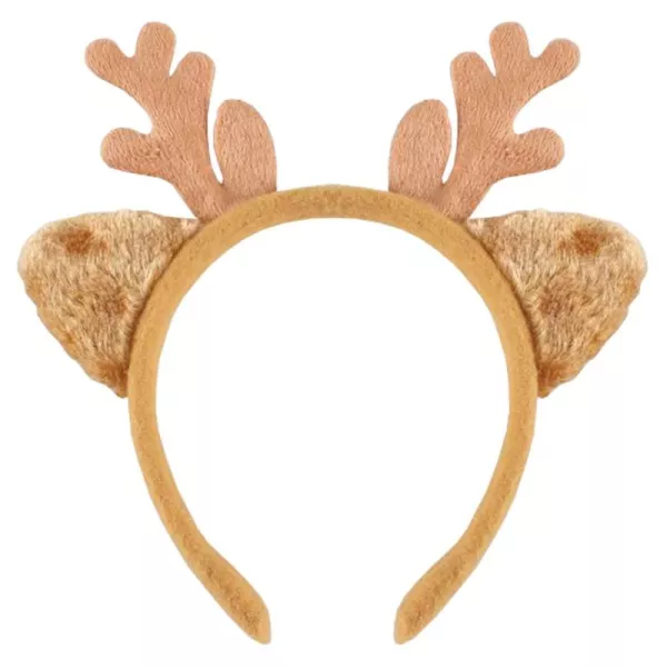 Cerchietto con corna e orecchie da renna