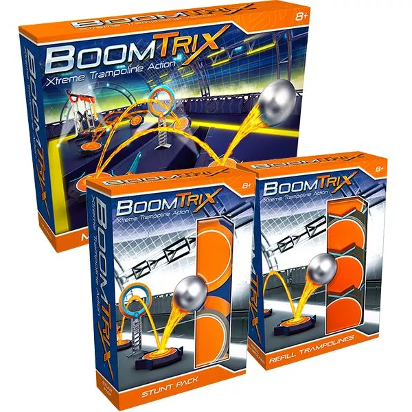 Boomtrix mega set : set trambulină cu 2 accesorii