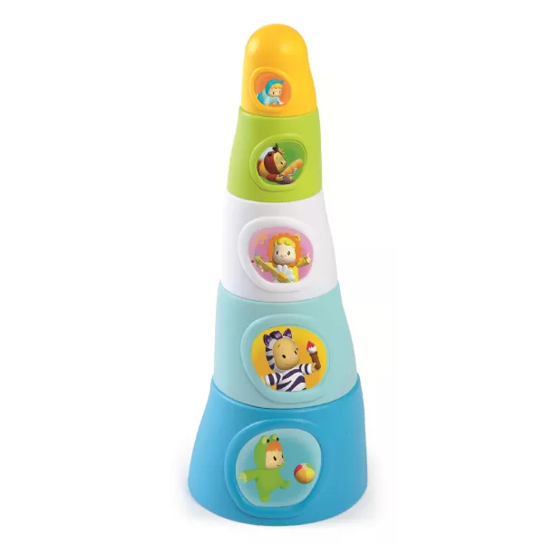 Smoby: Cotoons Happy Tower toronyépítő játék - kék