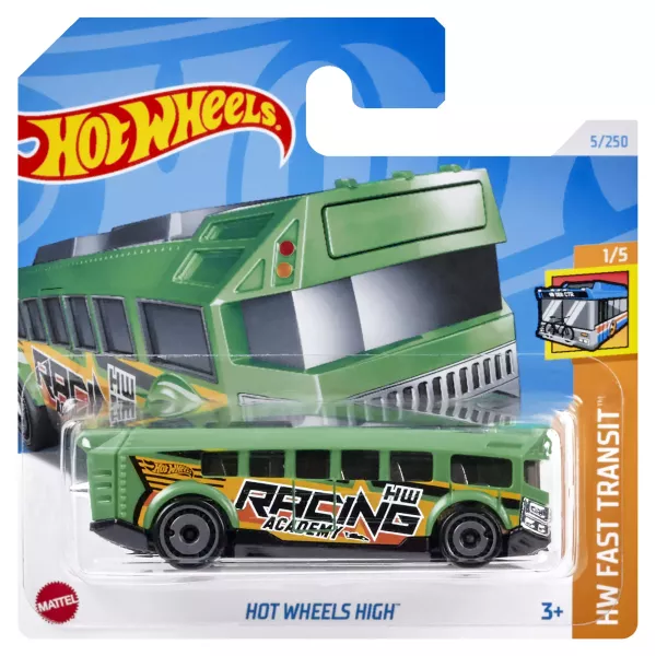 Hot Wheels: Hot Wheels High kisautó - zöld