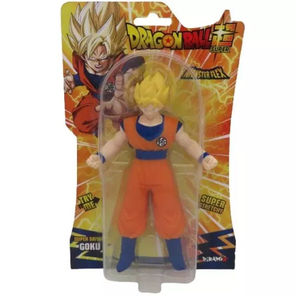 Monsterflex: Nyújtható Dragon Ball figura - Goku Szuper Csilllagharcos