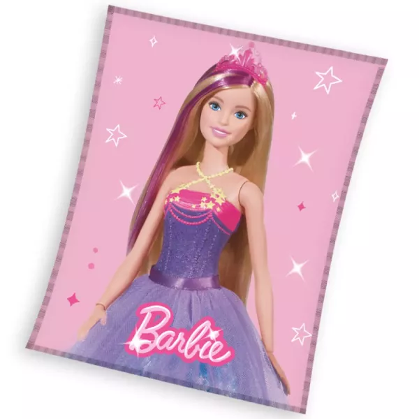 Barbie: Pătură de prințesă - 150 x 200 cm