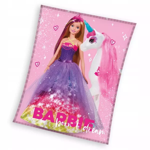 Barbie: pătură - 130 x 170 cm