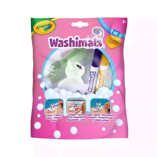 Crayola Washimals: Kimosható állatka figura - többféle