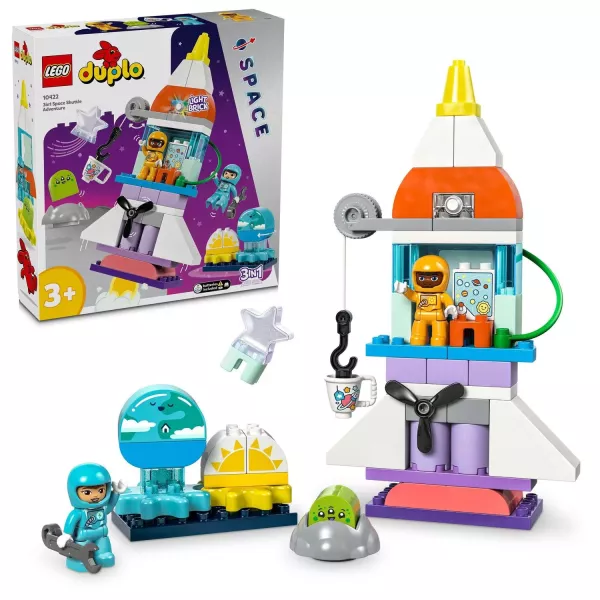 Lego® Duplo®: Aventură cu naveta spațială​ 3 în 1 10422