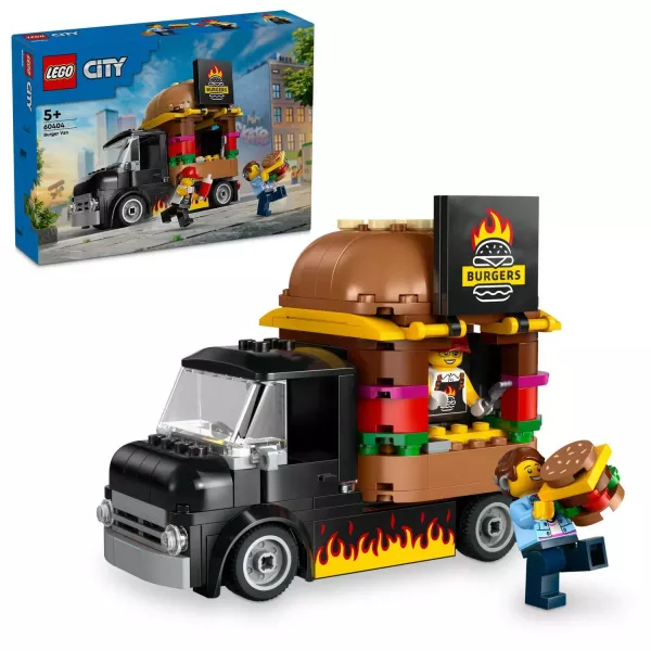 LEGO® City: Tonetă de burgeri 60404