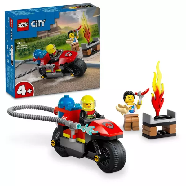 LEGO® City: Motocicletă de pompieri 60410