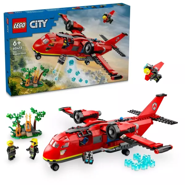 LEGO® City: Gaisrinis gelbėjimo lėktuvas 60413