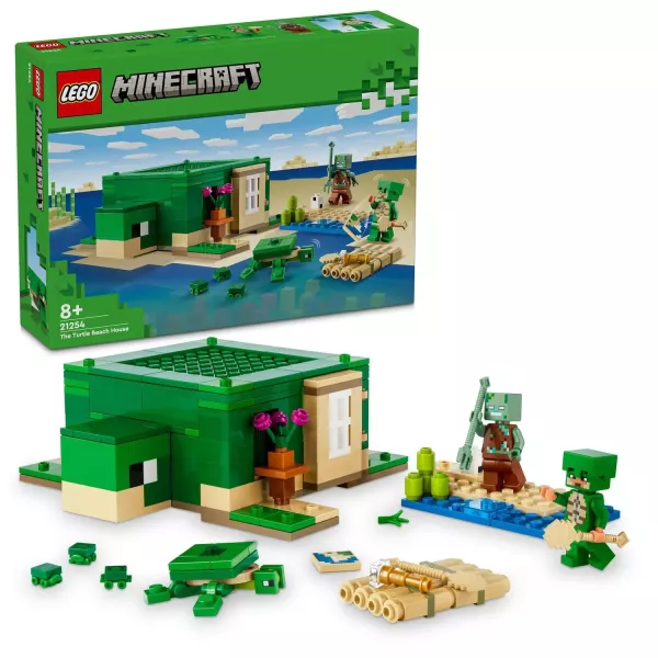 Lego® Minecraft®: Casa de pe plaja țestoaselor 21254