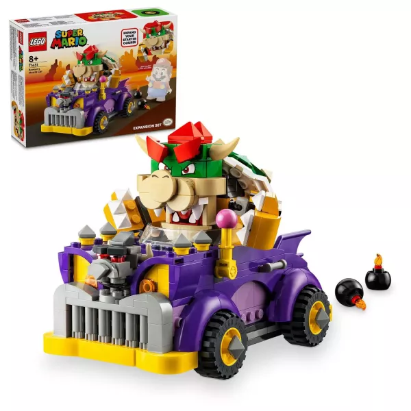 LEGO® Super Mario: Set de extindere Mașina forțoasă a lui Bowser
