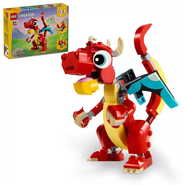 Lego® Creator: Dragon roșu 31145