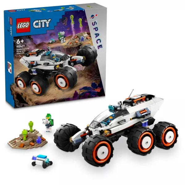 LEGO® City: Rover de explorare spațială și viață extraterestră 60431