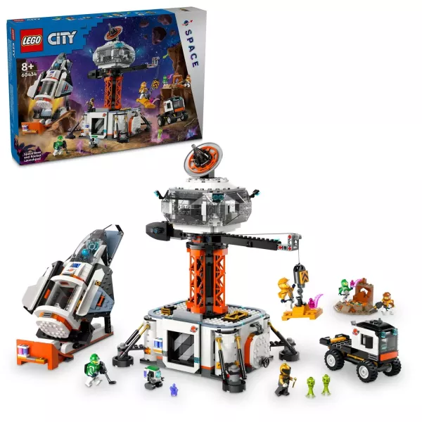 LEGO® City: Bază spațială și platformă de lansare a rachetei 60434
