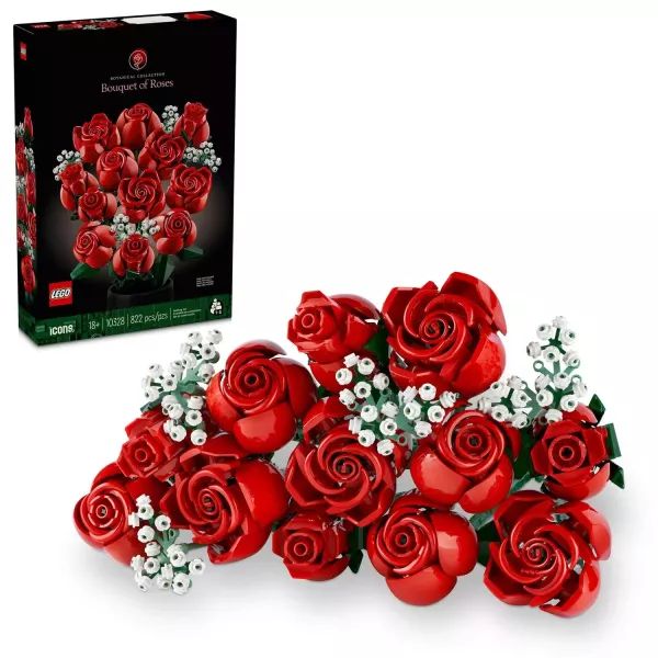 Lego® Icons: Rózsacsokor 10328 akciós termékkép 1