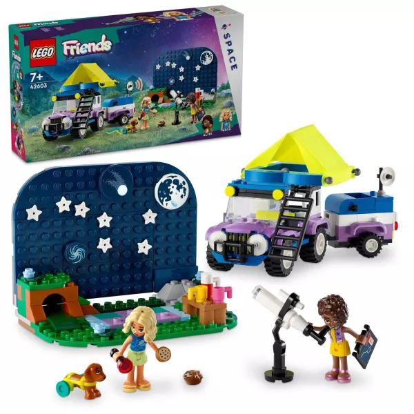 Lego® Friends: Vehicul de camping pentru observarea stelelor